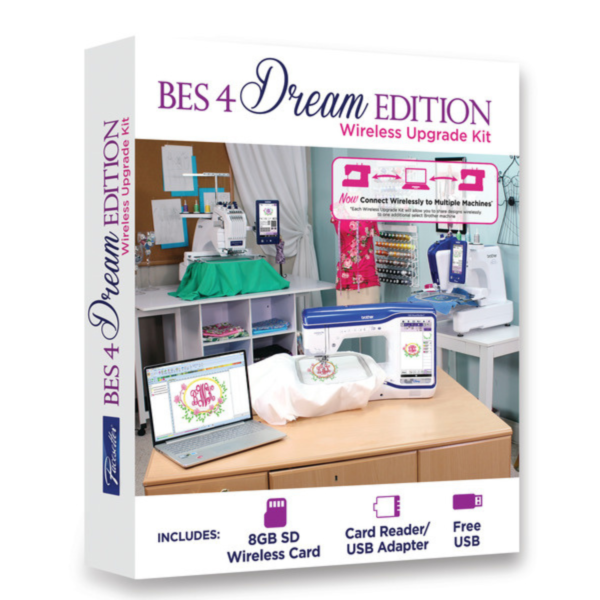 Brother BES4 Dream Edition Embroidery Software: The Ultimate Lettering & Design Tool